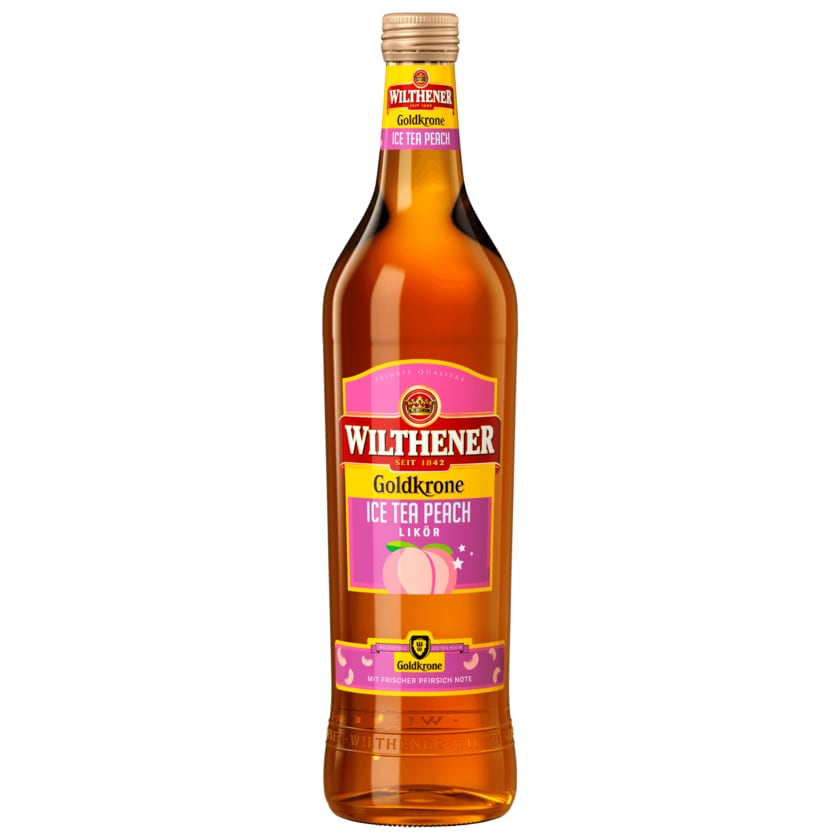 Wilthener Goldkrone Ice Tea Peach Likör 0,7l